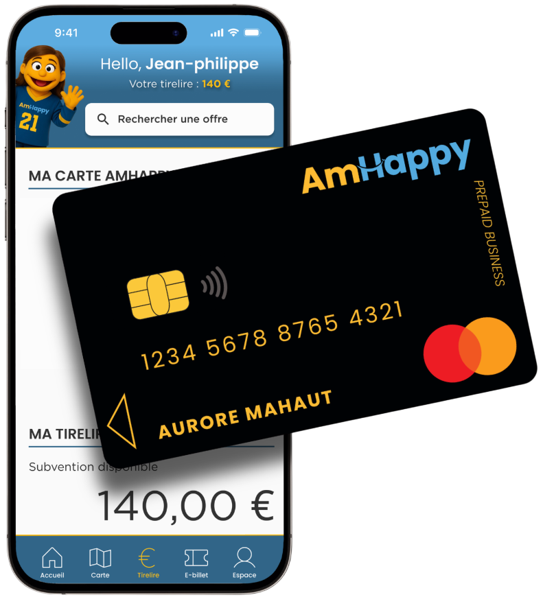 Application mobile et carte avantages