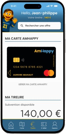Application mobile AmHappy